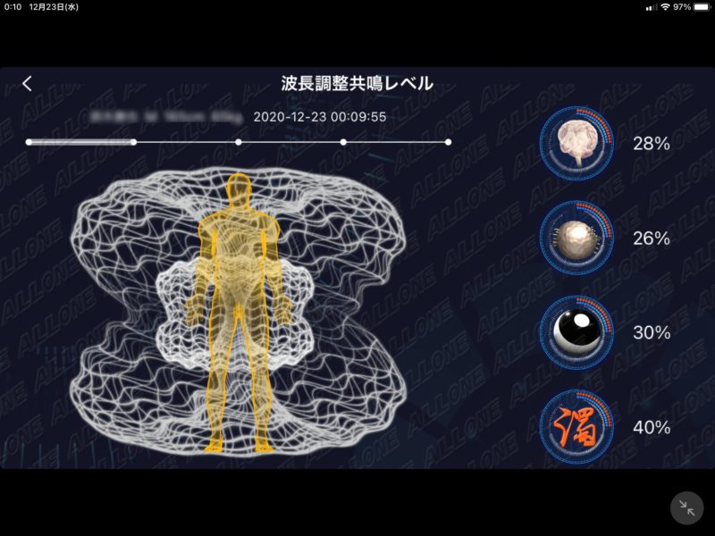 五行の感応モード15分