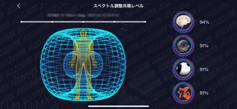 五行共振モード60分後