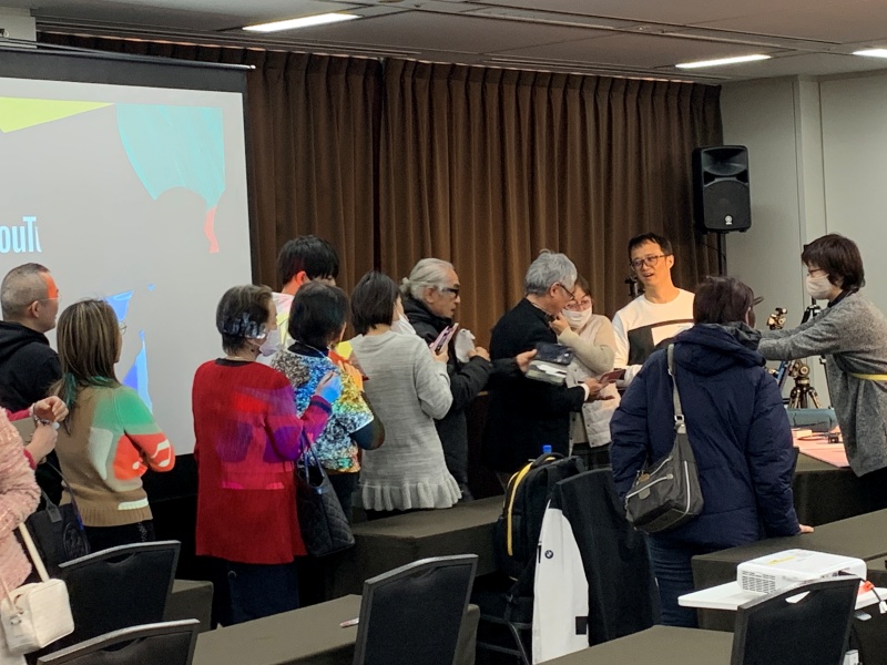 ルー博士と記念撮影