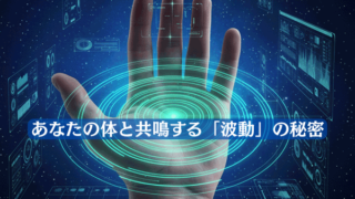 【未来の健康の扉】あなたの体と共鳴する「波動」の秘密