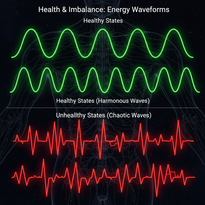 波動の乱れと「未病」の関係