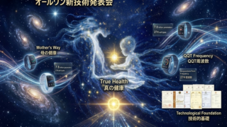 2026年ｵｰﾙﾜﾝ新技術発表会で見た「真の健康」への道